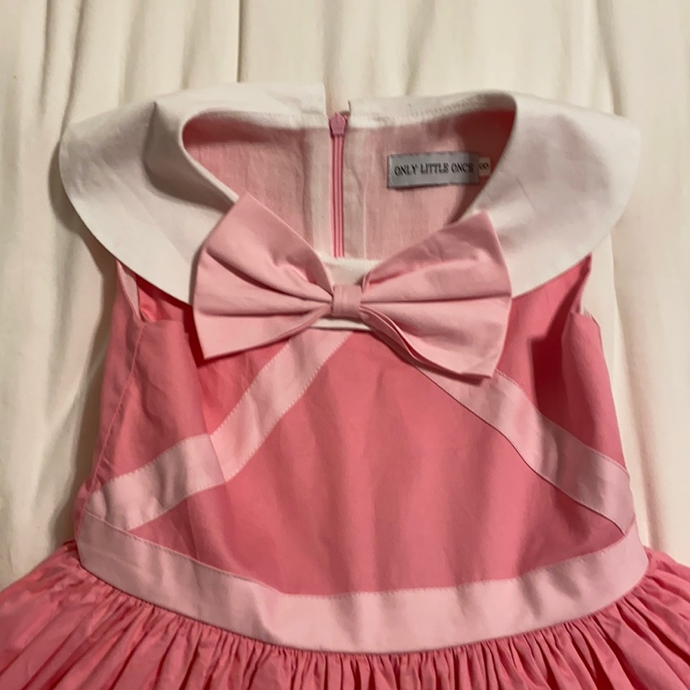 Only Little Once Cinderelly Pink Dress- Fairy God Mother collection